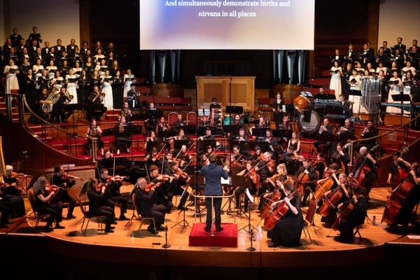 Symphony Kūkai's European Premiere, at Westminster